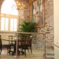 Reclaimed brick feature wall Reclaimed brick