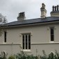 georgian house new lime render finish cork