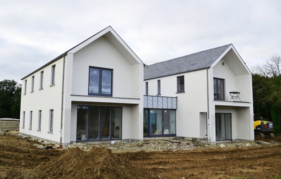 Completed new build home cork