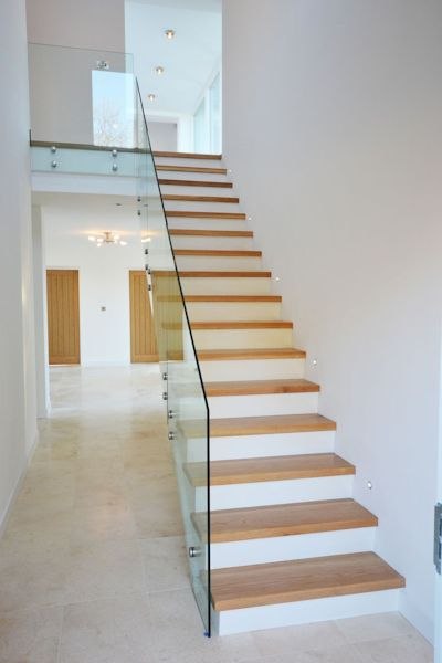Completed staircase by Linehan Construction