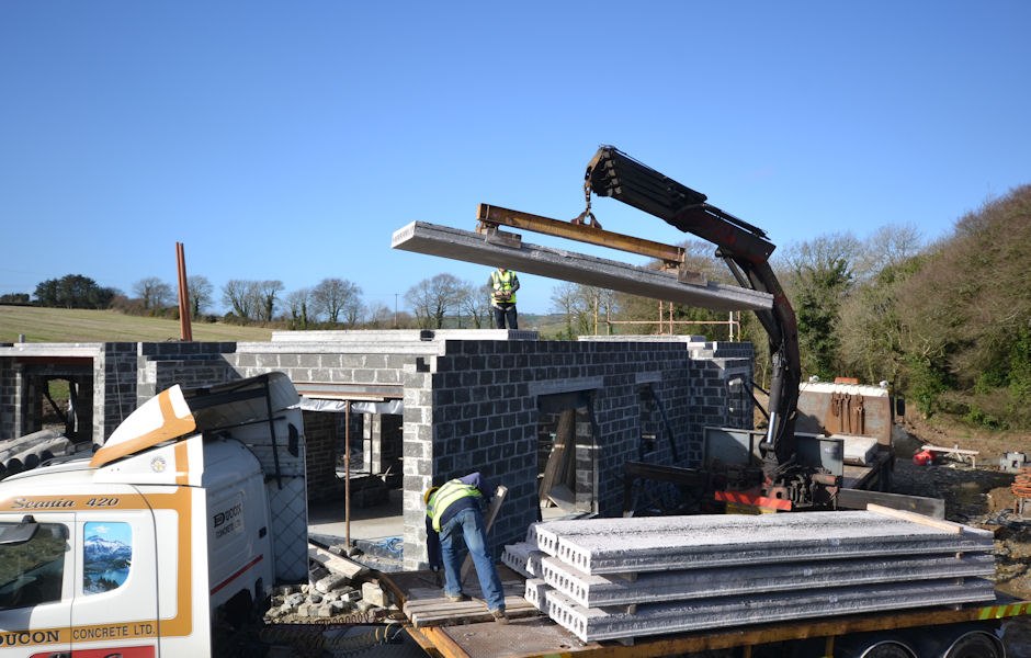 concrete slab construction