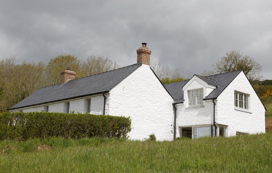 Farmhouse renovation extension Farmhouse renovation extension brick chimney
