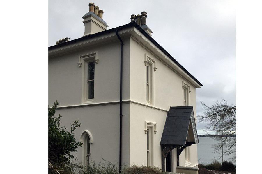 georgian house external porch monkstown