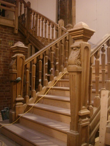Reclaimed staircase
