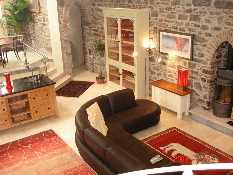 Restored and redecorated house Restored and redecorated house