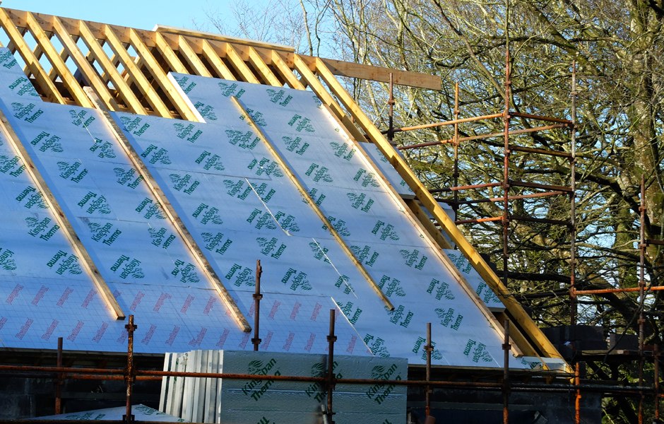 linehan construction new warm unventilated roof system warm roof system cork new build